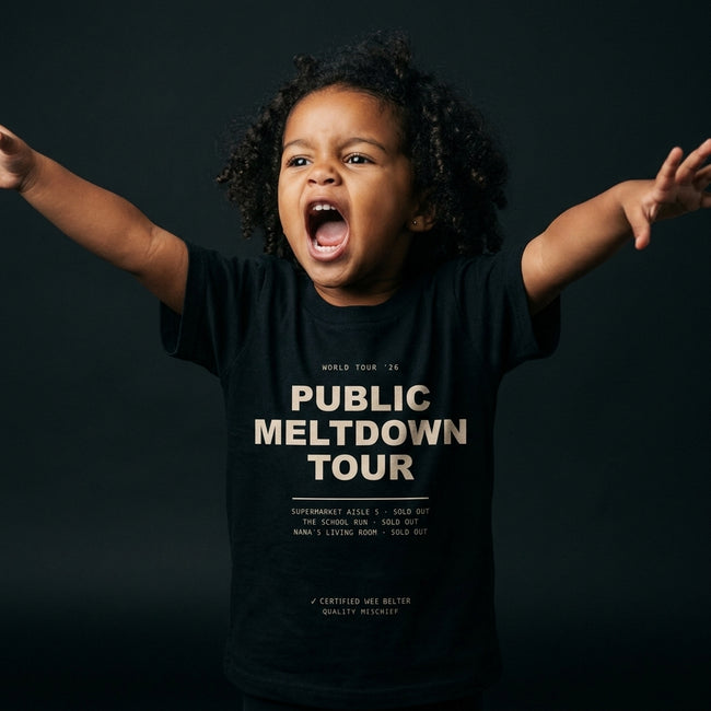 Public Meltdown Tour - Organic Kids’ T-Shirt