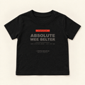 Wee Belter approved Baby tee 01 Black 2e5791d411ff