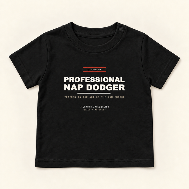 Professional Nap Dodger - Organic Baby T-Shirt
