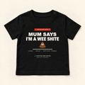 Wee Belter approved Baby tee 11 Black f76bcc59520d