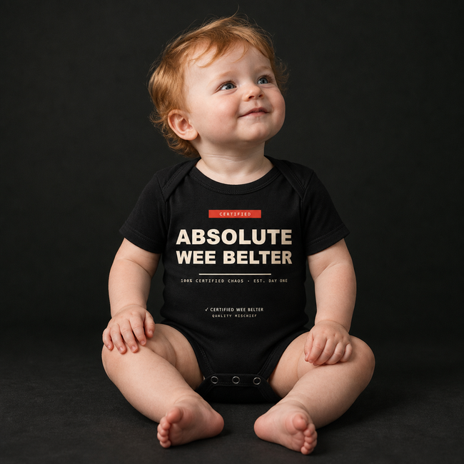 Absolute Wee Belter - Organic Baby Vest