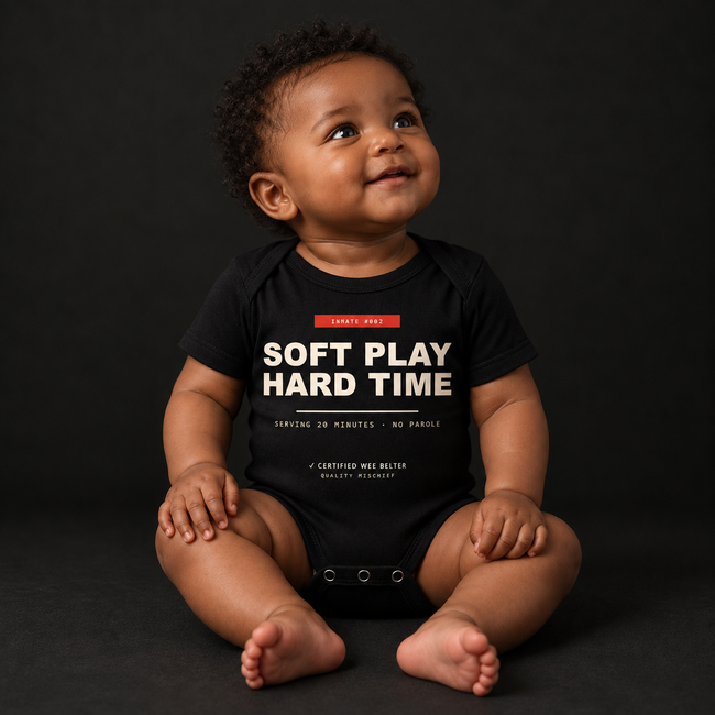 Soft Play Hard Time - Organic Baby Vest